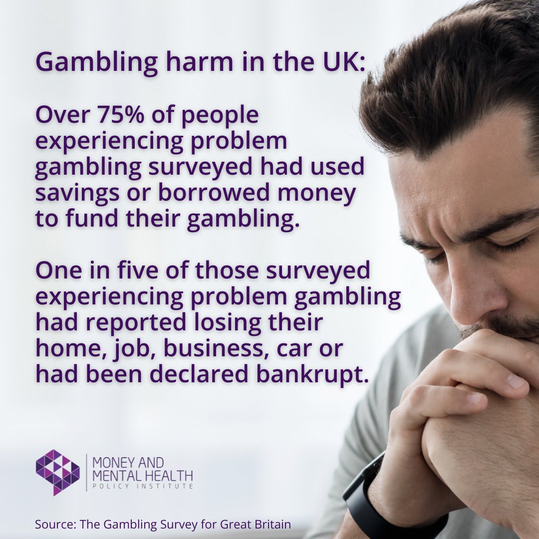 Gambling harm can have life-changing consequences.

Many people view gambling as a way to escape financial hardship.

Through the Gambling Harms Action Lab, we’re working with firms to tackle gambling harm and support them to better protect their customers.