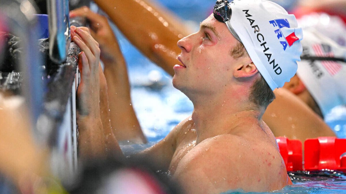 France24_fr's tweet image. Natation : Léon Marchand mise sur le crawl et le dos pour briller aux mondiaux de natation 2025
➡️ go.france24.com/kha