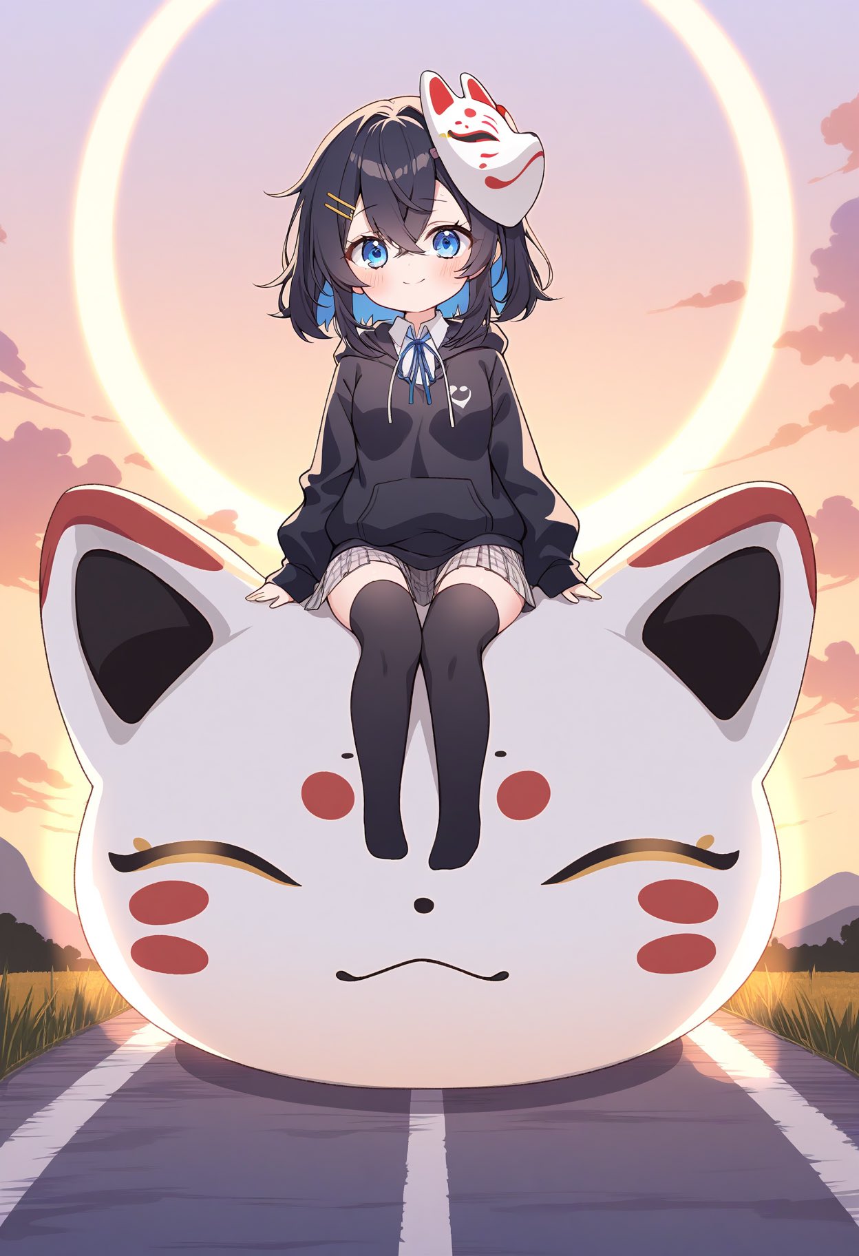 手描きイラスト 狐のもてなし、今宵鮮やかに 乙女月ヴィルナ on X: 