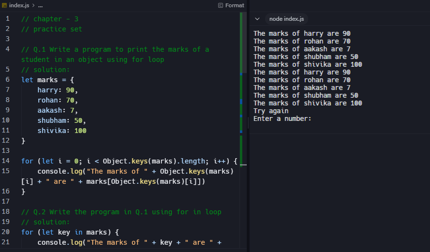 Sakshi1145's tweet image. π JS Chapter β 3
Practiced: loops, arrays, objects & functions making code repeat & organize! π
Solved for, while, for-in loops + interactive promptπ₯οΈ
πcodepen.io/sakshi_Mane/peβ¦
π§ π‘ Keep coding, keep growing!
#JavaScript #CodeNewbie #JSBasics #50DaysOfJS #WomenWhoCode