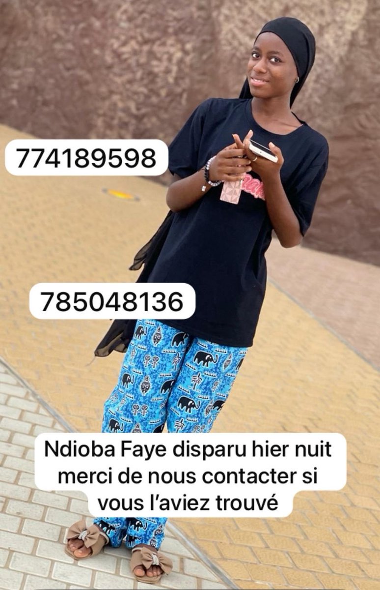 🆘
Disparition inquiétante