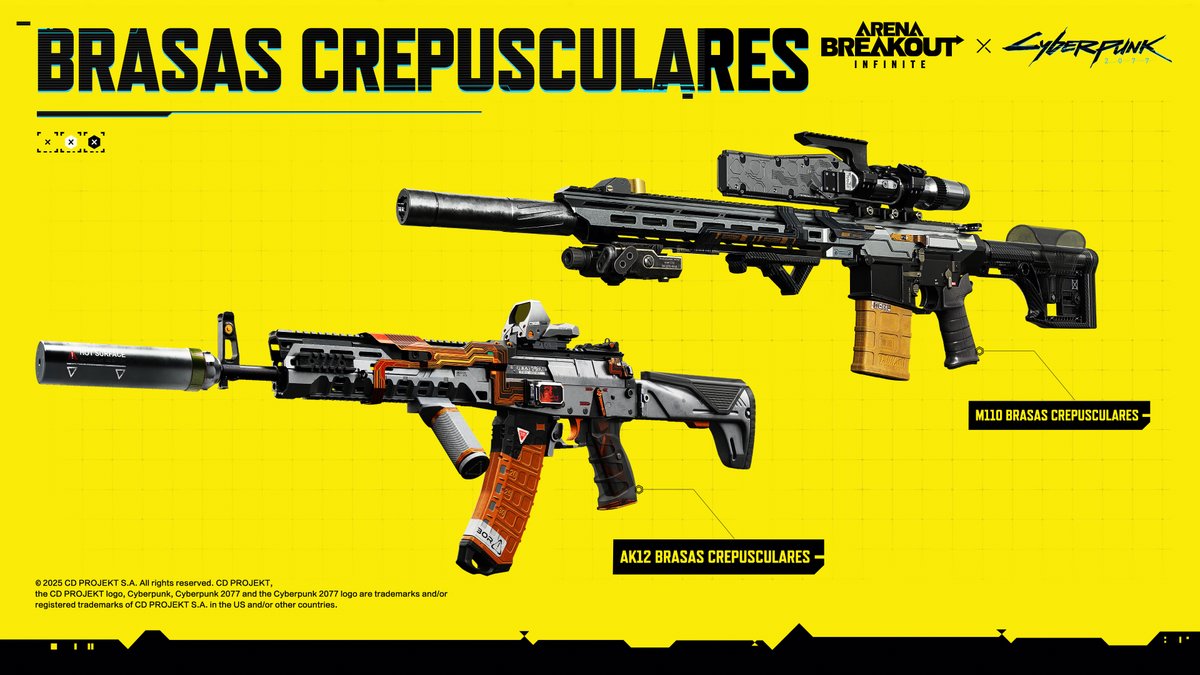 10 passes do Crepúsculo grátis para todos!
Ganhe um sorteio grátis, sua chance de ganhar muito começa agora.
Alcance o nível 30 e desbloqueie a chance de sair com itens de primeira linha.

#ArenaBreakoutInfinite #ArenaBreakoutPC #ABISeason2 #cyberpunk2077