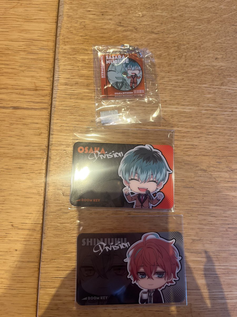 【交換】
ヒプマイ ヒプノシスマイク カラ鉄 カラオケの鉄人

譲：ルームキー簓･独歩、ストローチャーム簓

求：ルームキー十四＞盧笙、ストローチャーム十四

郵送希望。出先によりIDなし。
検索からもお気軽にお声掛けください。