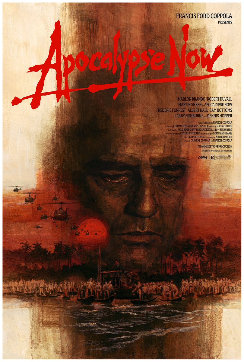 #Film89PosterOfTheDay
No.2818
Apocalypse Now (1979)
(Artist: <a href="/hanswoody_/">Hans</a>)
Director: Francis Ford Coppola