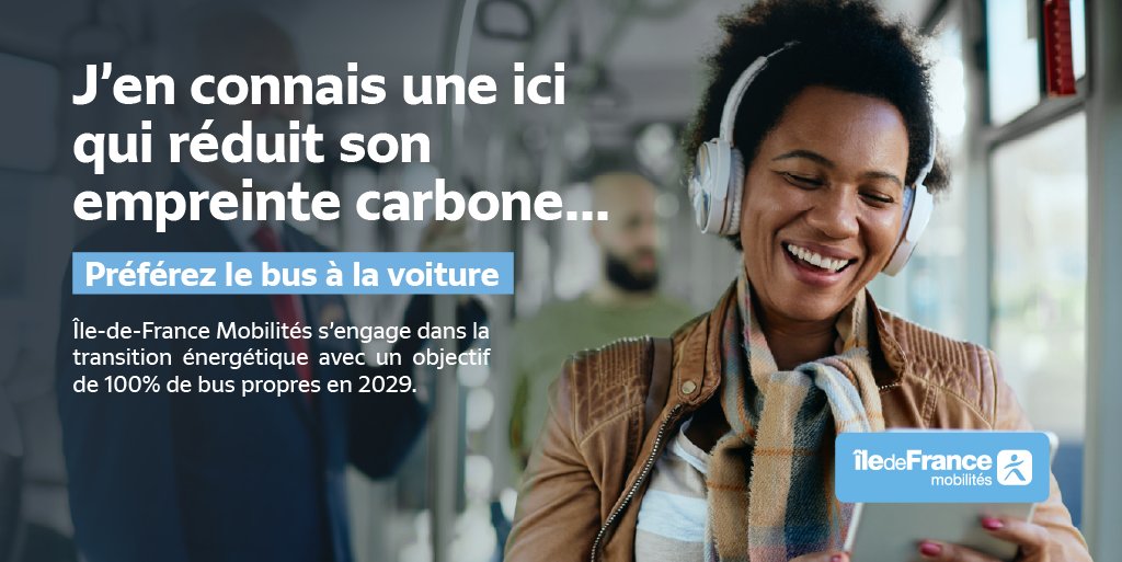 Transdev Île-de-France (@transdevidf) on Twitter photo 🌱 #TransdevIDF accompagne <a href="/IDFmobilites/">IDF Mobilités</a> dans la transition énergétique avec un objectif de 100 % de bus propres en <a href="/iledefrance/">Région Île-de-France</a> d'ici 2029 !
🚌 Préférez le bus à la voiture pour réduire votre empreinte carbone
✅<a href="/Transdev/">Transdev Group</a> s'engage pour une mobilité durable ! 🌱 #TransdevIDF accompagne <a href="/IDFmobilites/">IDF Mobilités</a> dans la transition énergétique avec un objectif de 100 % de bus propres en <a href="/iledefrance/">Région Île-de-France</a> d'ici 2029 !
🚌 Préférez le bus à la voiture pour réduire votre empreinte carbone
✅<a href="/Transdev/">Transdev Group</a> s'engage pour une mobilité durable !