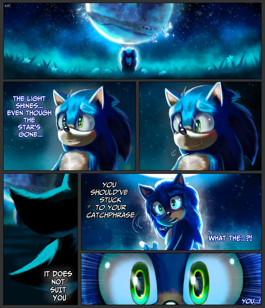 "You're back...!?"

#Sonadow