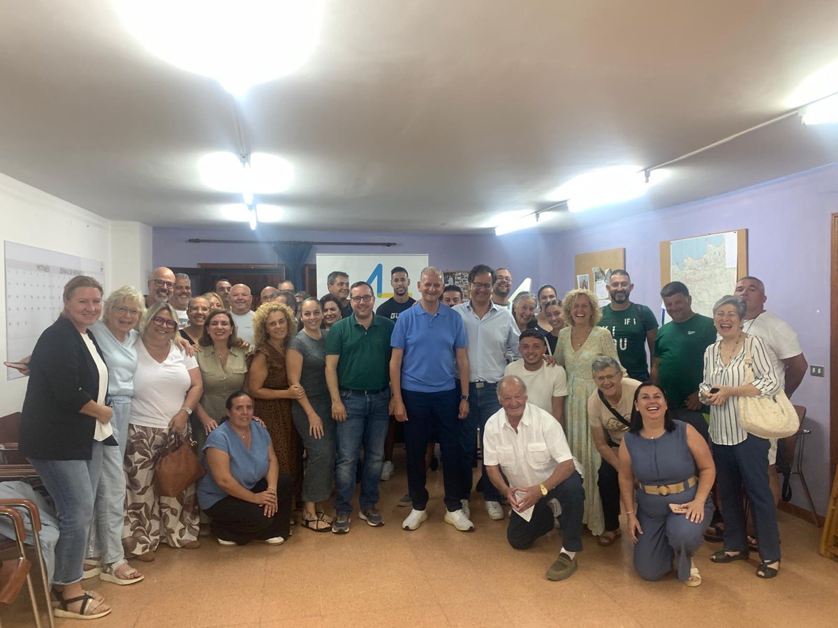 Coalición Canaria TF (@cctenerife) on Twitter photo 🏴.<a href="/francisicod/">francISicod</a> es reelegido como secretario general local de <a href="/CCICOD/">COALICIONCANARIAICOD</a>
✅ El nuevo equipo nacionalista en el municipio, que tendrá a Marina Martín Yanes como secretaria de Organización, representa a todos los pueblos y barrios del municipio 🏴.<a href="/francisicod/">francISicod</a> es reelegido como secretario general local de <a href="/CCICOD/">COALICIONCANARIAICOD</a>
✅ El nuevo equipo nacionalista en el municipio, que tendrá a Marina Martín Yanes como secretaria de Organización, representa a todos los pueblos y barrios del municipio
