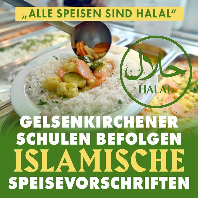 Es ist nur Halal
Es ist nur ein Essen
Es ist nur ein Kopftuch
Es ist nur ein Gebet
Es ist nur ein Muezzin
Es ist nur eine Moschee 
Es ist nur ein Friedensrichter
Es ist nur eine friedliche Religion
Es ist nur Geschlechtertrennung
Es ist nur die Sharia

Meine Fresse - Troja 2.0!
