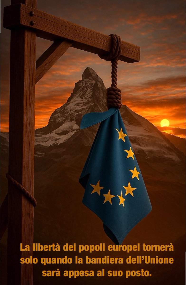 "Pensateci bene: chi conosce la storia della nascita dell'UE sa che è una creatura del Deep State americano e sionista. L'Unione Europea è una creatura elitaria che, in sostanza, ha distrutto la sovranità monetaria e politica delle nazioni coinvolte, non solo, ha distrutto