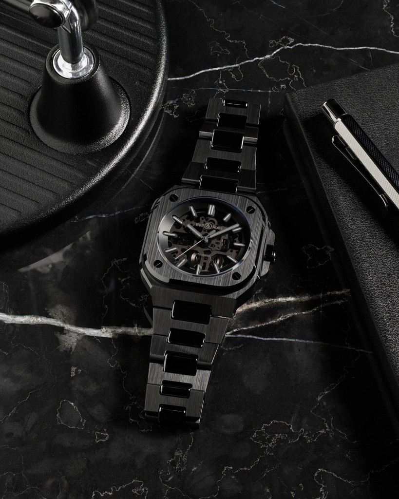 ⚫️ Precision in stealth: Limited to 500 pieces, the BR-05 Skeleton Phantom Ceramic showcases Bell &amp; Ross’s technical mastery - black ceramic meets skeleton movement in a bold, contemporary silhouette.

#AceJewelers #bellross #timeinstruments #BR05 #BR05Skeleton
