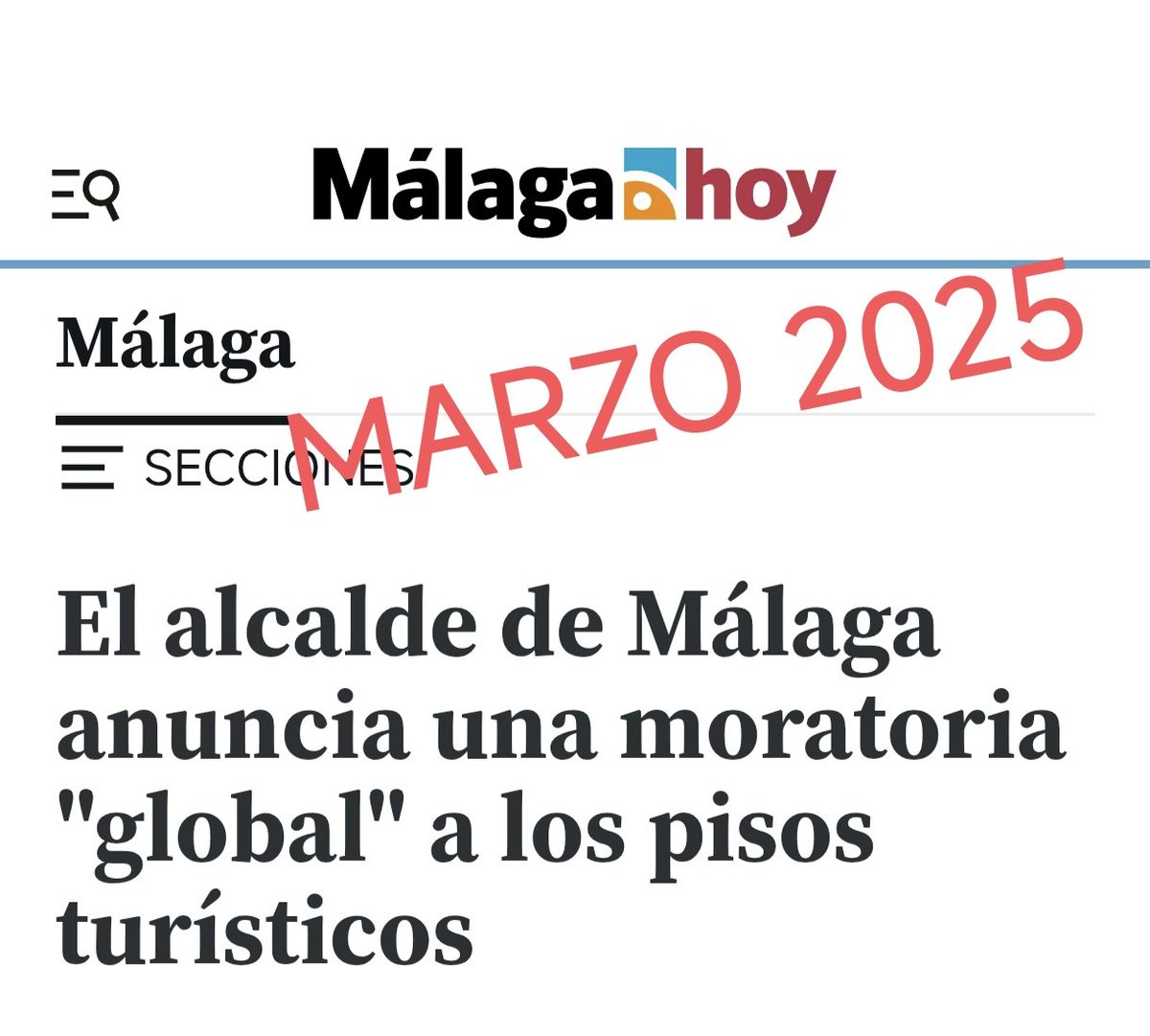 NachoRomera1's tweet image. Buena pregunta la de @pilarrquiros hoy
Habrá moratoria en @malaga para VUT?
Quizás poco antes de las elecciones
Mientras,se construyen a saco
Y @pacodelatorrep no cumple su palabra
Nada nuevo en la casona