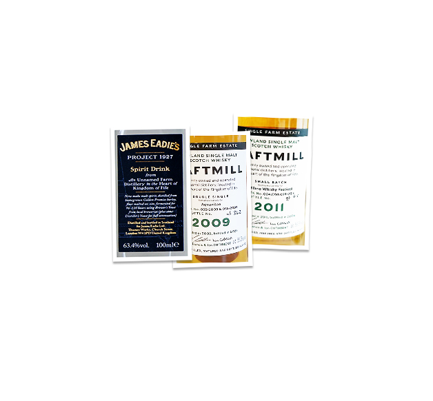 Whiskyfun's tweet image. A wee duo, or perhaps is it a trio of Daftmill t.ly/tUKNq #whiskyfun #daftmill #jameseadie
