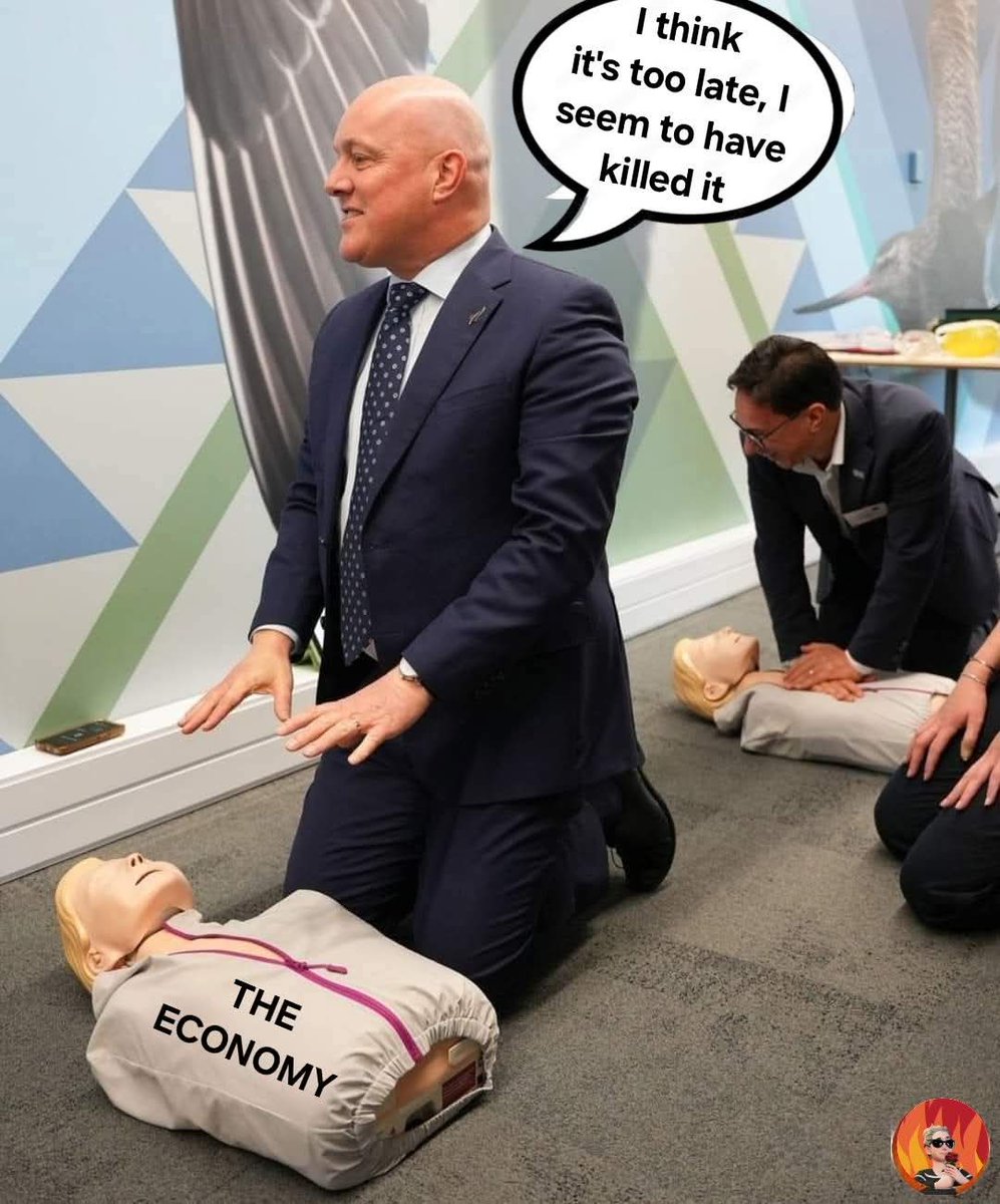 He says to us...whoops