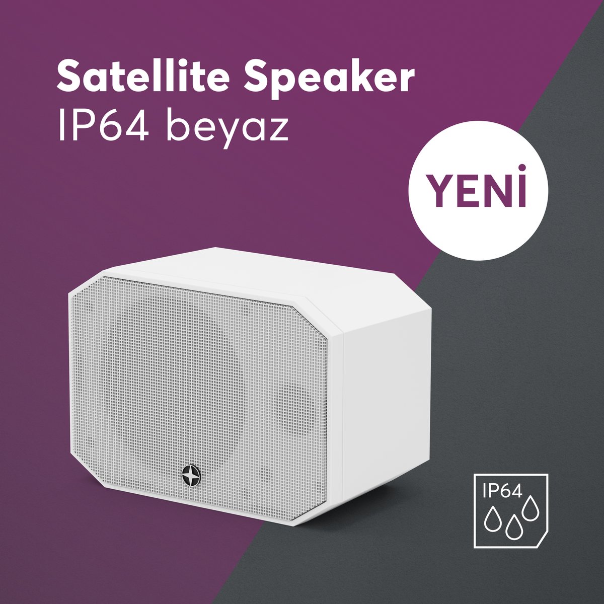 Yeni beyaz Satellite Speaker IP64, esnek montaj ve üstün kalitesi sayesinde iç ve dış mekânlarda güçlü ses ve şık bir uyum sunar. 🎵🔊
_________
 Akıllı otomasyonla iş ve yaşamı iyileştiriyor ve basitleştiriyoruz.
#Loxonetr #akıllıev #otomasyon #hoparlör #ses #audio #sessistemi