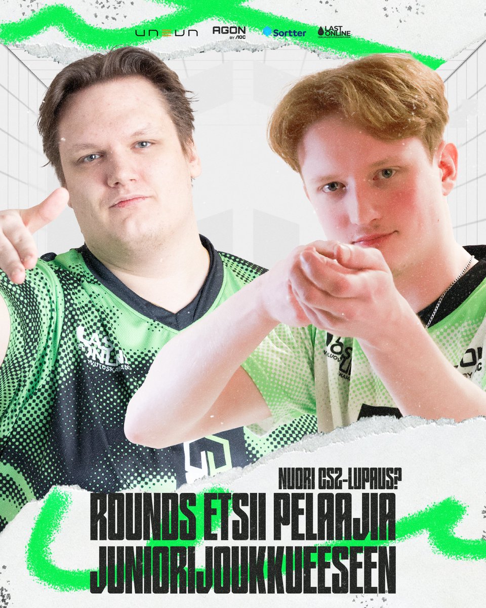🇫🇮 ROUNDS etsii vielä pelaajia juniorijengiimme! Joukkue pelaa tulevalla <a href="/nukeliiga/">NUKE-Liiga</a>-kaudella.

Jos olet iältäsi 13-17 ja kilpapelaaminen Counter-Strike 2:ssa kiinnostaisi Tampereen alueella, ota linkistä löytyvä lomake haltuun! Viimeisiä hetkiä viedään! ⏳
 
📋 Hakulomake ->