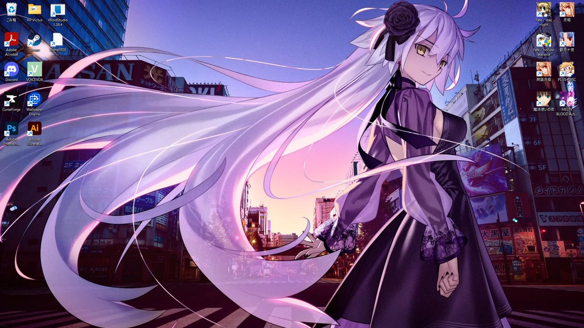 tasodusk's tweet image. 10周年ジャンヌオルタ、デスクトップ背景にしたけど良すぎて泣いてる。美しいね...