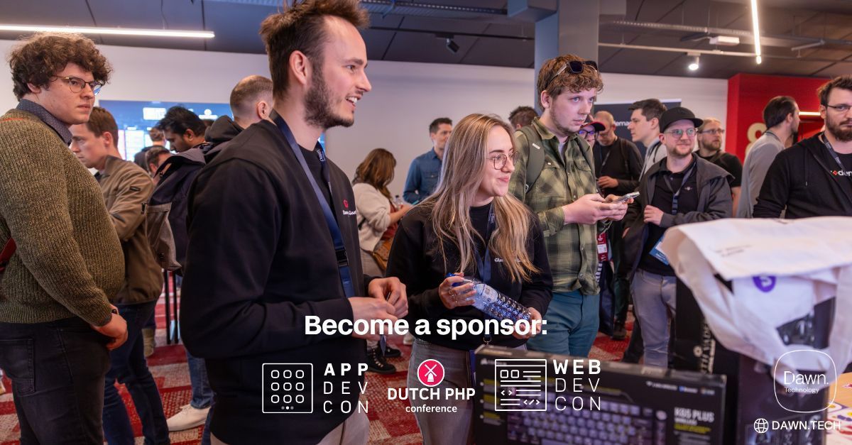 dawntechNL's tweet image. Eerder deze maand is de ticketverkoop van de conferenties begonnen. Daarnaast zijn we ook op zoek naar sponsors die hun merk onder de aandacht van meer dan 1000 developers willen brengen.
#appdevcon #webdevcon #dpc26
