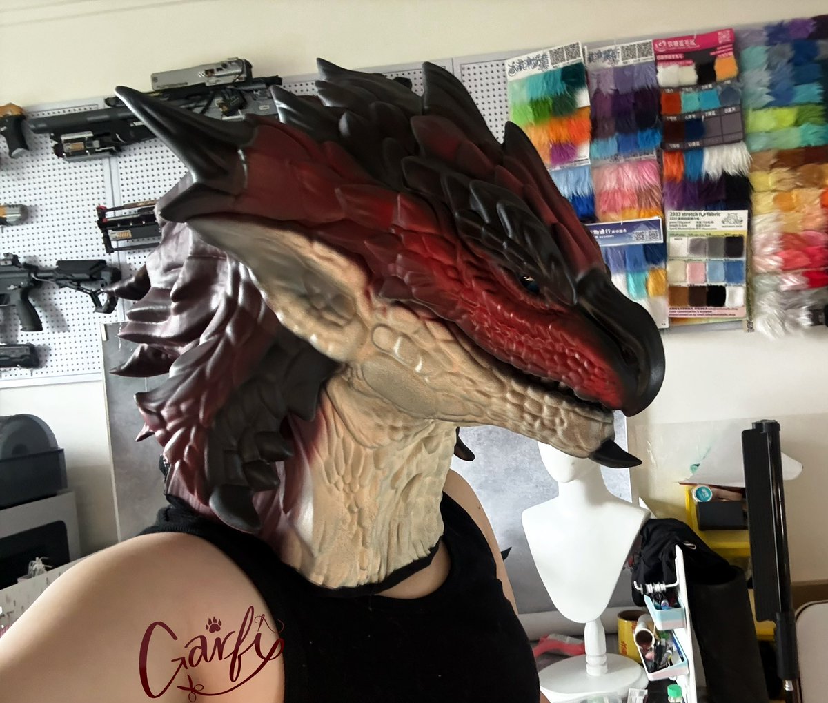Garfi_LYL's tweet image. Why did I become a Rathalos when I got up?😶