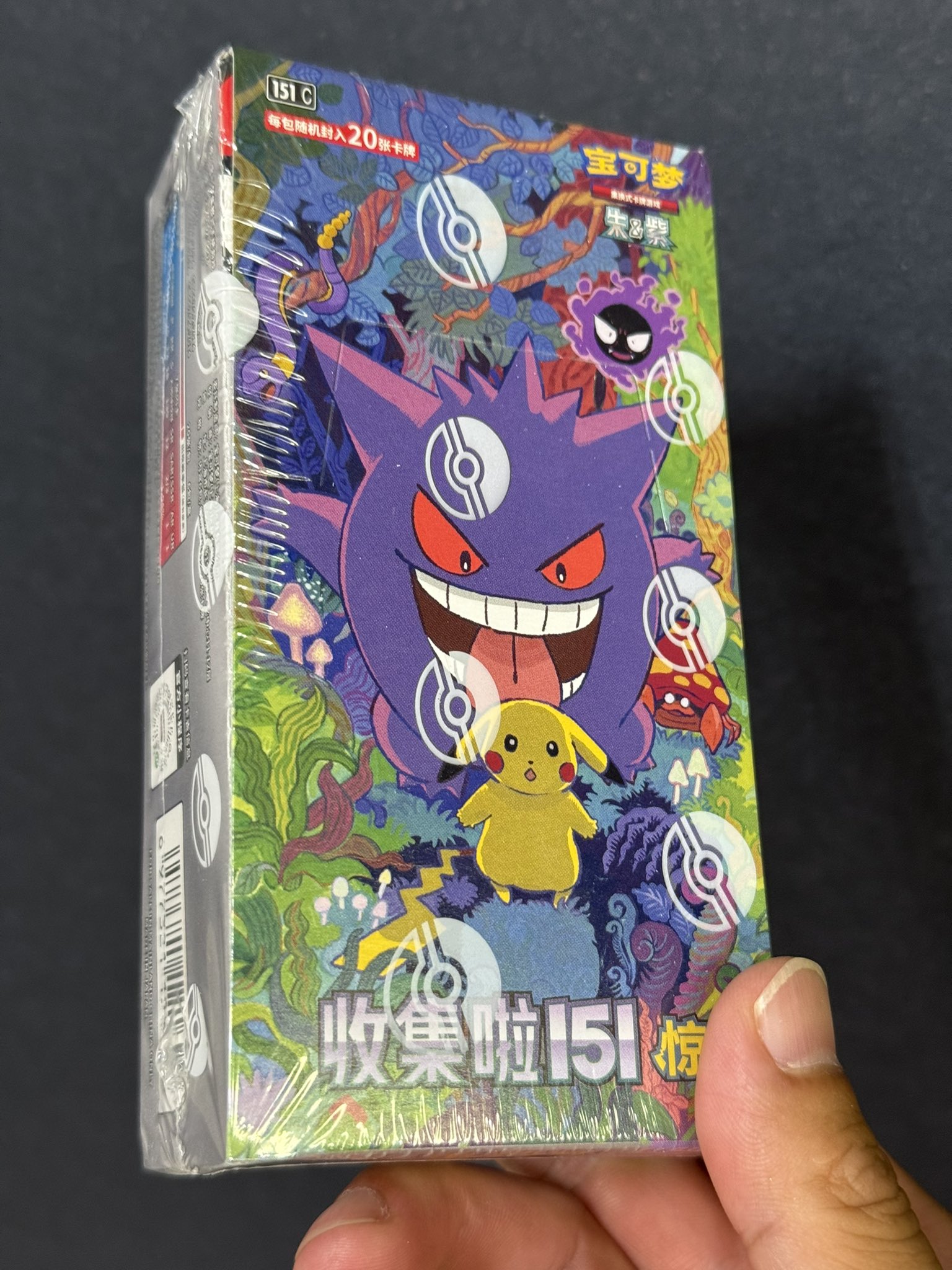 ポケモンカードゲーム 拡張パック「收集啦151 惊」【海外・中国限定】*2box ポケモンカードゲーム 拡張パック「收集啦151 惊」【海外・中国