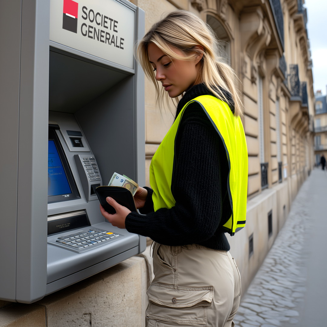 Grève de la carte bleue : commencez à retirer de l’argent par petites quantités en prévision du #10septembre. Nous, on provisionne pour 1 mois.
Si 10 millions de Français font cette action sur 1 mois, c’est 15 milliards d’euros détournés du système, dont 6 milliards « évaporés »