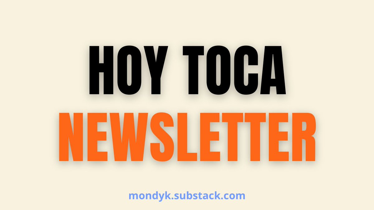 Mondyk_'s tweet image. Hoy volvemos a la carga con la newsletter!
En 4 horas la envío (13h).
Hablaré de la importancia de elegir bien nuevos nichos para diversificar, del riesgo de según que tipo de canales, y de por qué me han eliminado 3 esta semana.
Tienes el link en mi perfil 😊