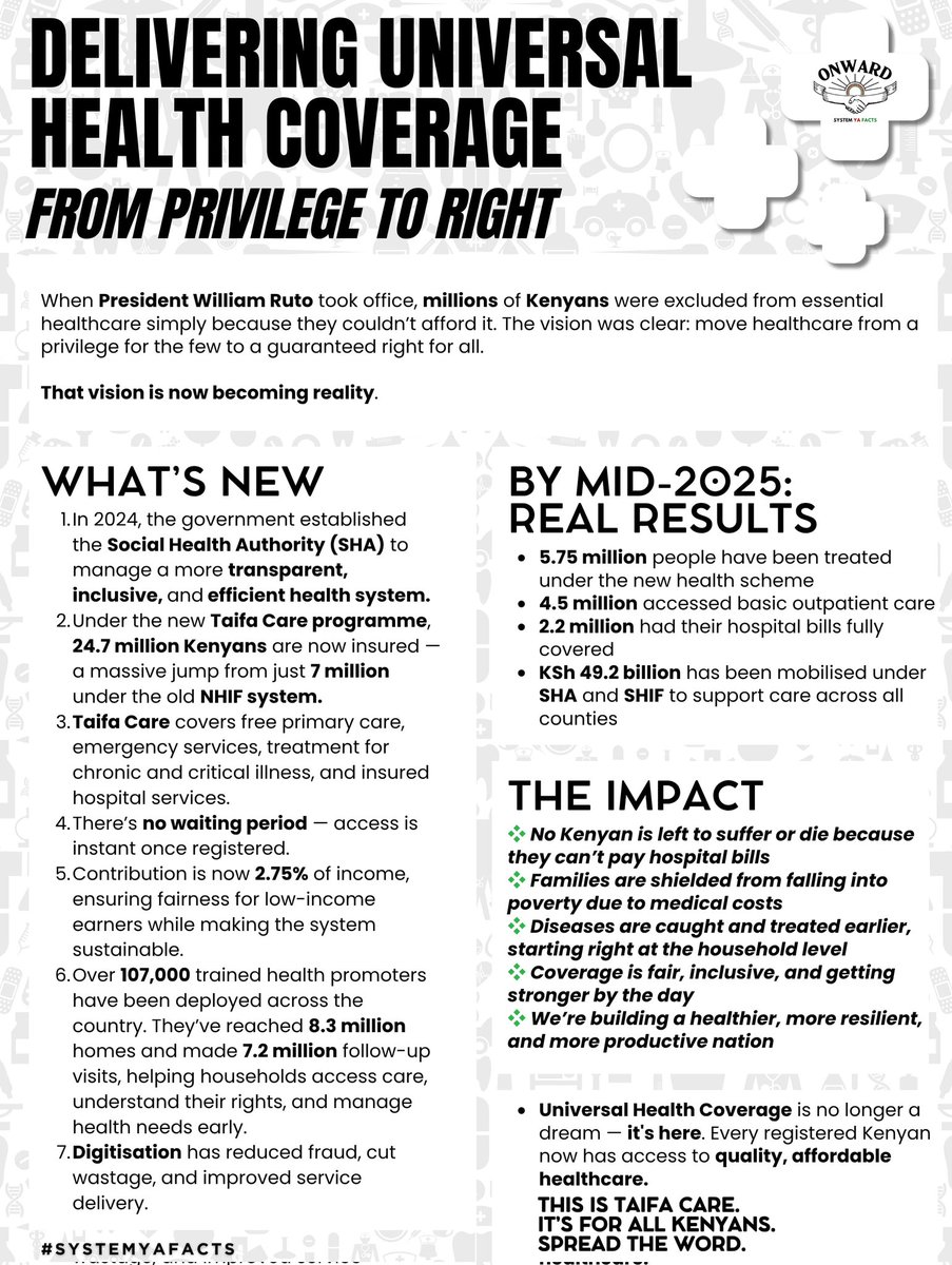 JosphOmuya's tweet image. The deployment of health promoters across the country empowers communities with knowledge and assistance, promoting preventive healthcare and early treatment. #DeliveringUHC Progress You Can See SHA Works