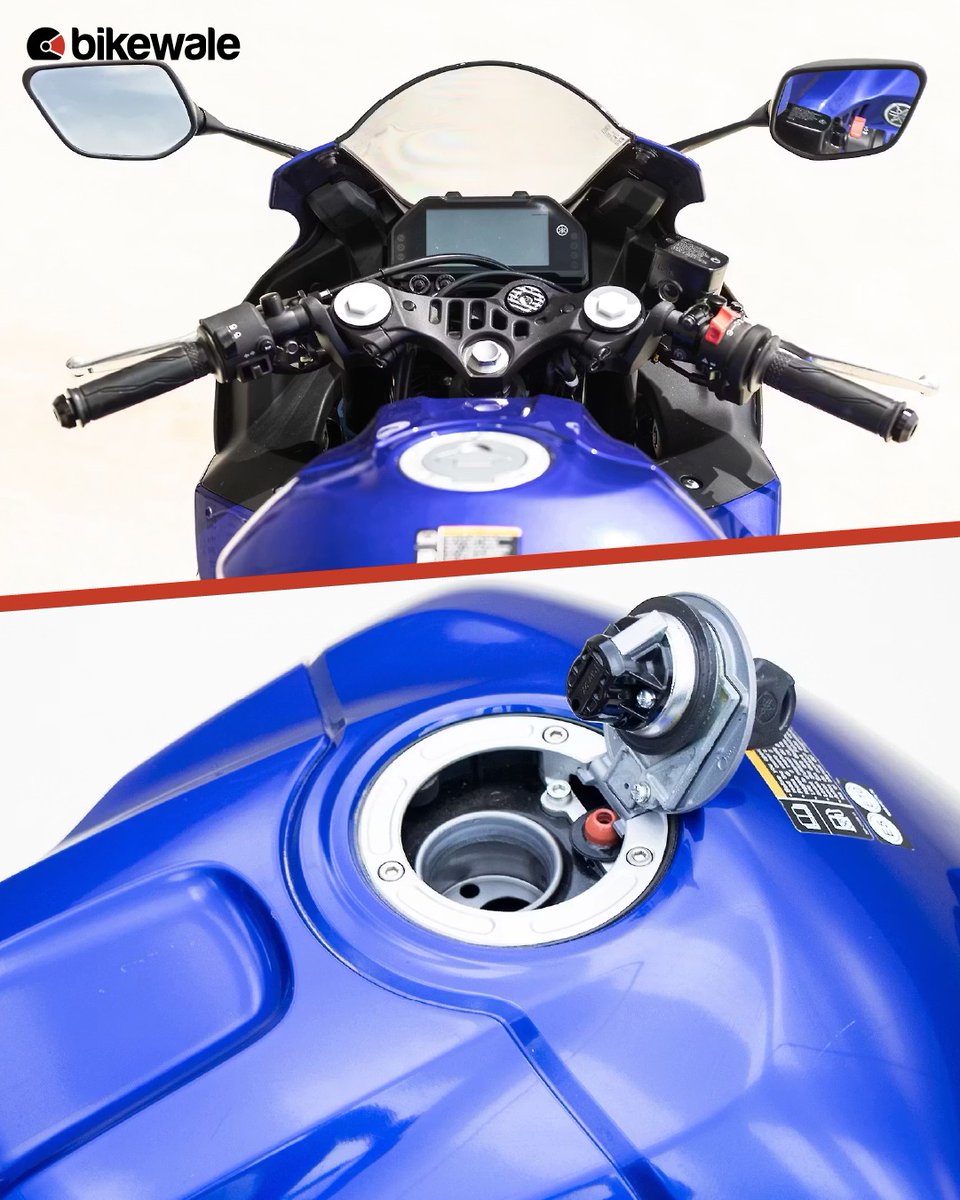 BikeWale's tweet photo. Take a closer look at the Yamaha YZF-R3 in all its glory. Sleek. Sharp. Sporty. Swipe now!
#yamaha #yzfr3 #yamahayzfr3 #bwphotos #bikes #motorcycles #bikeupdates #motorcycleupdates https://t.co/YDC1ZoB4HP