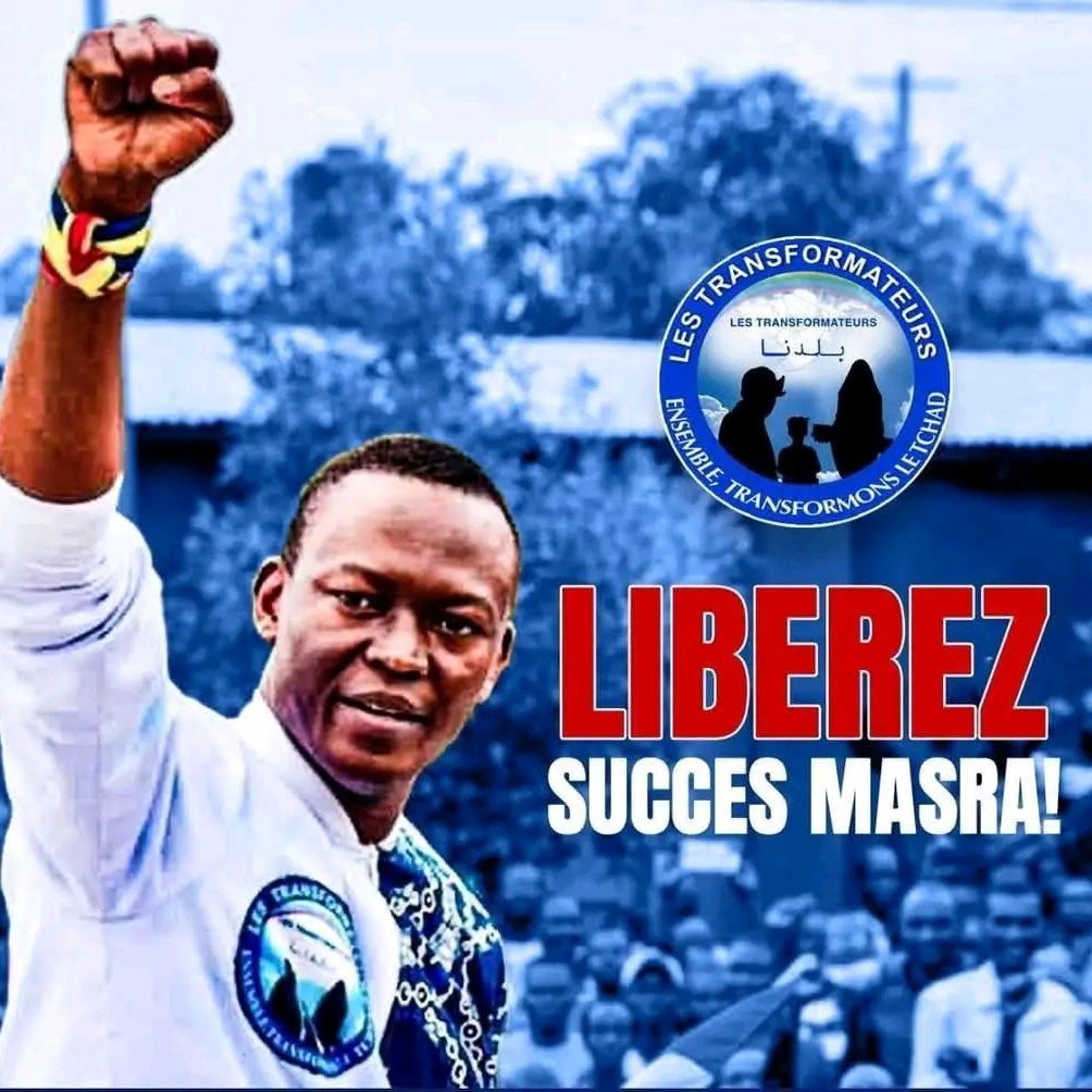 SBesainttype's tweet photo. @UN @antonioguterres #LibérezSuccèsMasra
#NousSommesTousMasra
#Stopmachinationpolitique
#ProcèsDeLaHonte
#LibérezSiguidéDjimtoïde
#libérezremygamo https://t.co/5rcvVNjXfs