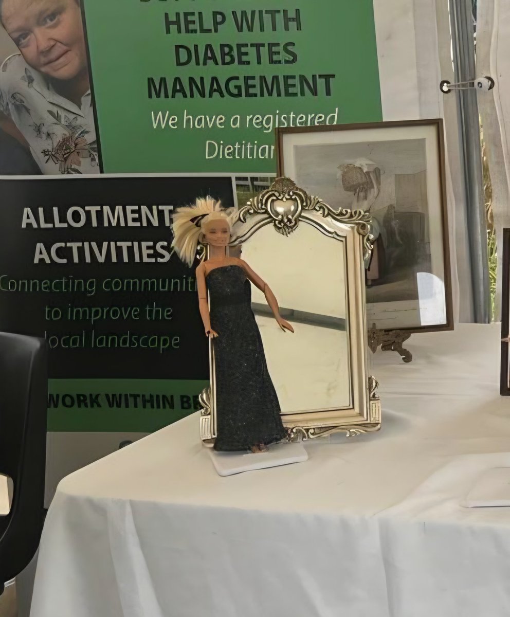 Our wonderful volunteer Shazia working her magic again, created a display of how Bradford changed over the years. The positive impact of #Immigration . #BradfordCityofCuture2025 <a href="/bradford2025/">Bradford 2025</a> #Fash