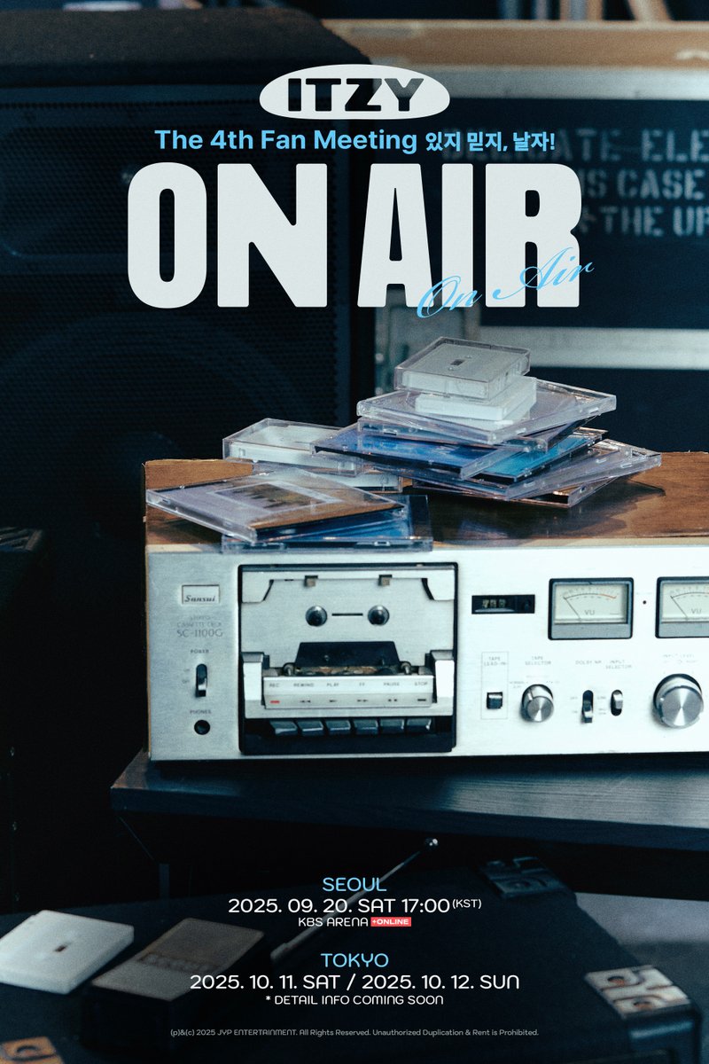 ITZY, 공식 팬미팅 '있지 믿지, 날자! "ON AIR"' 개최!
9월 국내 단독 팬미팅 이어 10월 첫 일본 현지 팬미팅 성사!
naver.me/5b0XjPYB

#ITZY #MIDZY <a href="/ITZYofficial/">ITZY</a>
#있지믿지날자 #ITZYONAIR