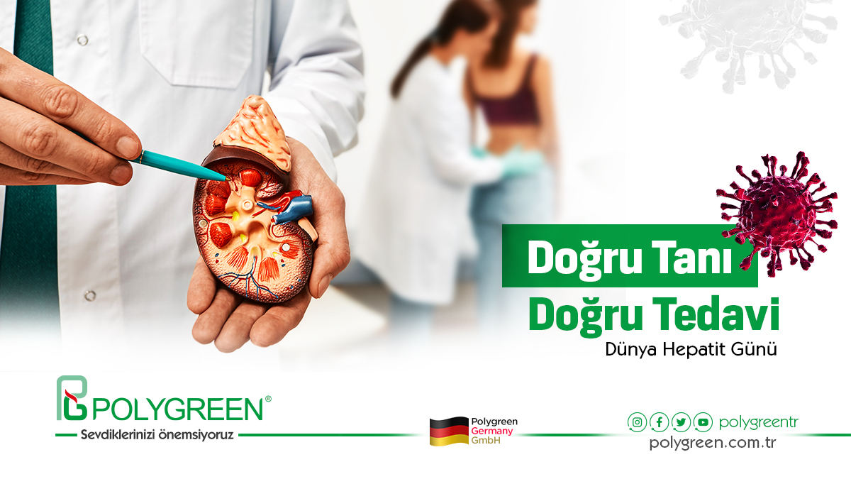 Hepatitten korunmanın en etkili yollarından biri hijyen kurallarına dikkat etmek ve aşı olmaktır.
Unutmayın, sağlıklı bir gelecek için farkında olmak şart!

#DünyaHepatitGünü #HepatitFarkındalığı #Polygreen #HepatitAşısı