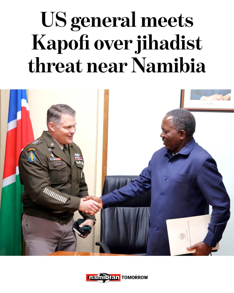 As usual,  Namibia has discovered oil, and the USA wants to create a problem so they can come solve it. Namibia has only 3 million people we cant afford war, and we dont want war.
