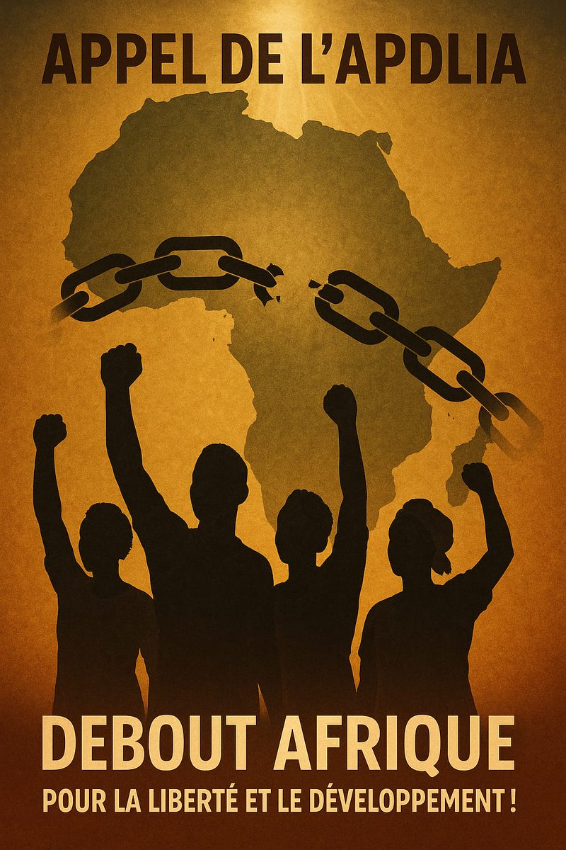 A.P.D.L.I.A Association (@apdliaa) on Twitter photo L’#APDLIA fait un appel à tous les africains de se réveiller pour mettre fin aux régimes dictateurs qui oppriment leurs Peuples et ne font que handicaper le développement de l’#Afrique.
<a href="/_AfricanUnion/">African Union</a> <a href="/AllAfricafrench/">AllAfrica Fr</a> <a href="/alainfoka2005/">Foka Alain</a> <a href="/DenisMukwege/">Denis Mukwege</a> <a href="/RFIAfrique/">RFI Afrique</a> <a href="/bbcafrique/">BBC News Afrique</a> <a href="/hrw/">Human Rights Watch</a> L’#APDLIA fait un appel à tous les africains de se réveiller pour mettre fin aux régimes dictateurs qui oppriment leurs Peuples et ne font que handicaper le développement de l’#Afrique.
<a href="/_AfricanUnion/">African Union</a> <a href="/AllAfricafrench/">AllAfrica Fr</a> <a href="/alainfoka2005/">Foka Alain</a> <a href="/DenisMukwege/">Denis Mukwege</a> <a href="/RFIAfrique/">RFI Afrique</a> <a href="/bbcafrique/">BBC News Afrique</a> <a href="/hrw/">Human Rights Watch</a>