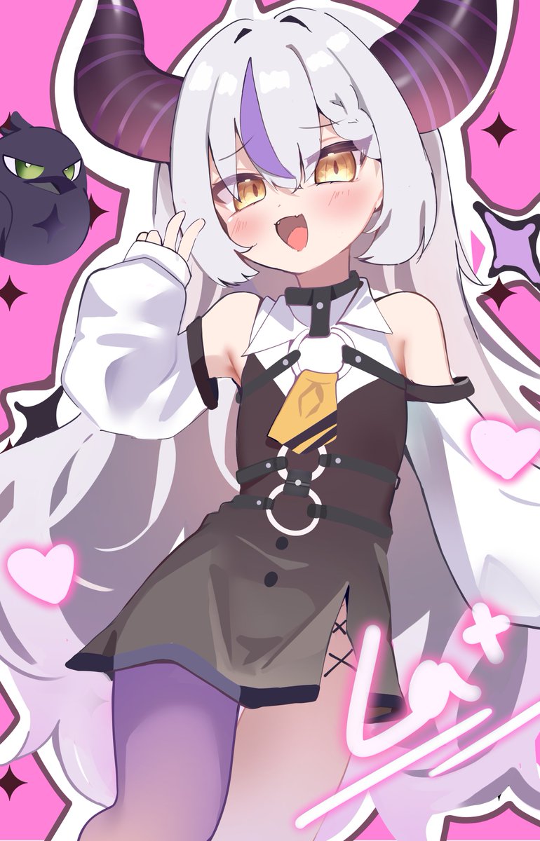 saikarurux2's tweet image. ラプ様！！！💜
 #laplus_artdesu