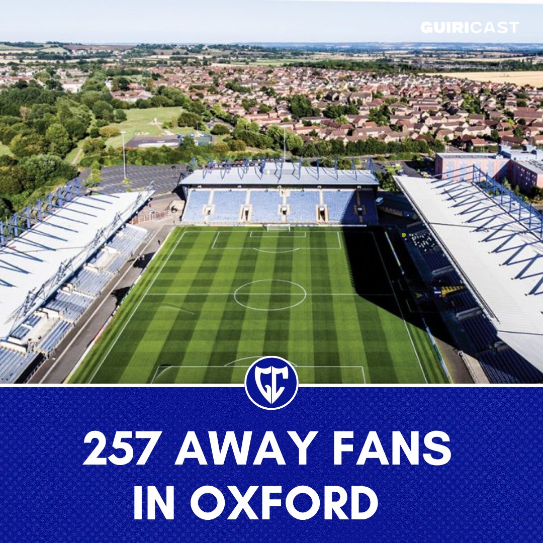 Oxford have sold 257 tickets for the away section for the match against Malaga CF upcoming Saturday. 

Most of the fans traveling to Oxford are British Malaga fans and confirms  what we at the Guiricast always have said: Malaga has a huge international fanbase.