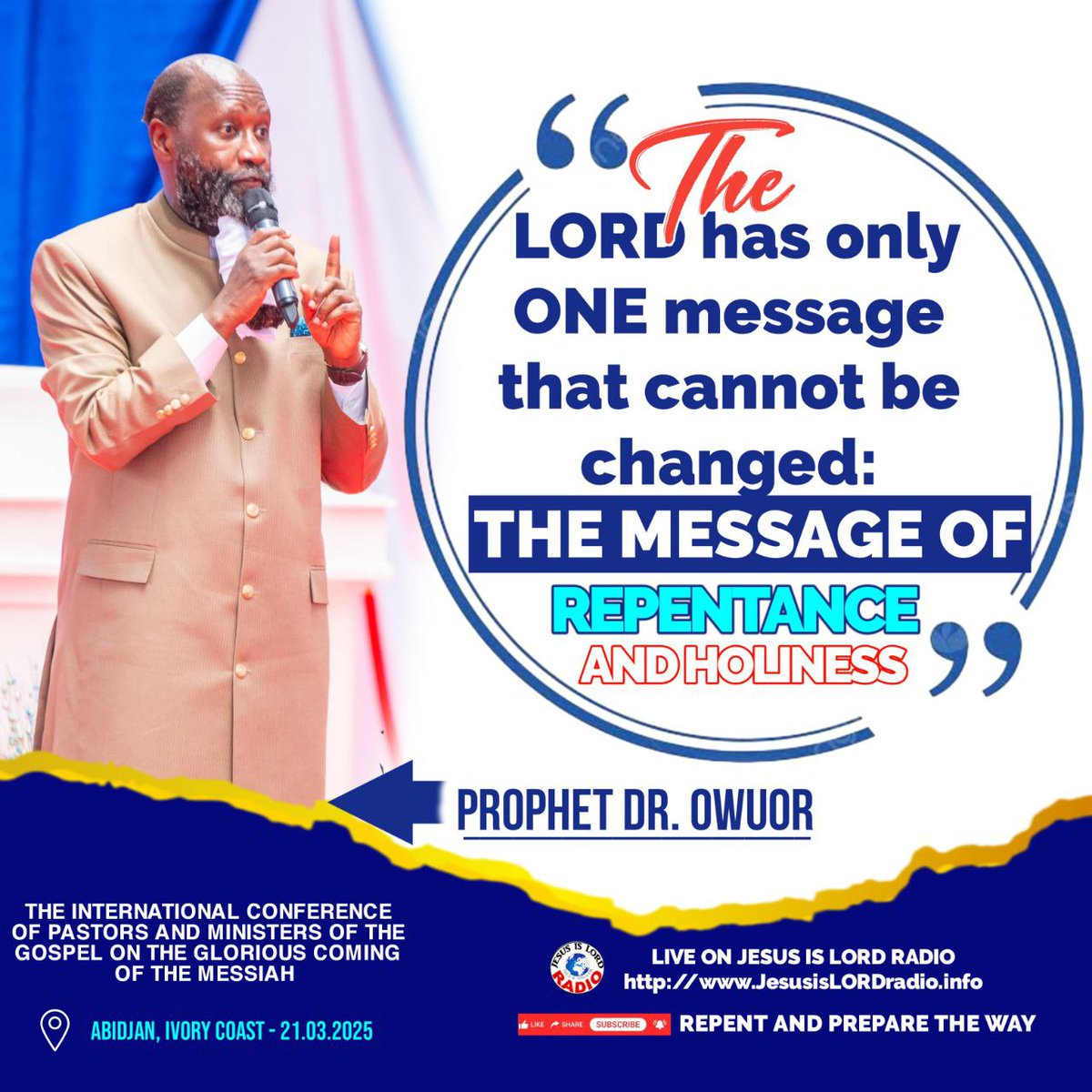 The Eternal Gospel of the Cross and blood of Jesus is immutable 
#ImminentReturnSigns