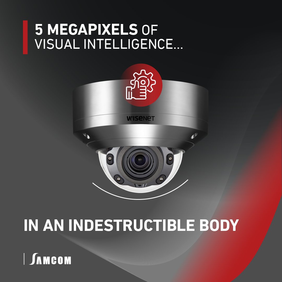 SAMCOMUAE's tweet image. Boost your security with the XNV-8080RS:
5MP camera, 50m night vision, durable steel body, smart analytics, two-way audio, and dual microSD slots.
Perfect for industrial and logistics environments.
Discover more about our solutions.

 #NightVisionCamera #samcom