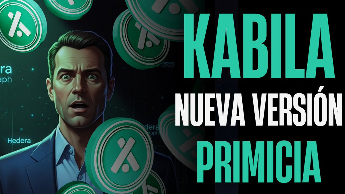 Iván ATH (@criptoath) on Twitter photo Sólo diré una cosa...
🆕 Kabila V3
Bueno, dos cosas...
🆕 $KBL pro
Si veo interés, os traigo un vídeo con el CEO de Kabila, <a href="/ManuKabrera/">Manu Kabrera</a>, que nos cuente cositas. Sólo diré una cosa...
🆕 Kabila V3
Bueno, dos cosas...
🆕 $KBL pro
Si veo interés, os traigo un vídeo con el CEO de Kabila, <a href="/ManuKabrera/">Manu Kabrera</a>, que nos cuente cositas.