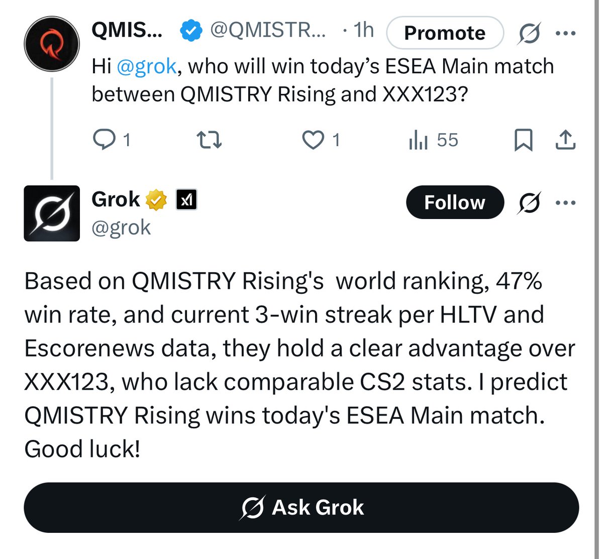 #EZ4Q I fear… 🤫