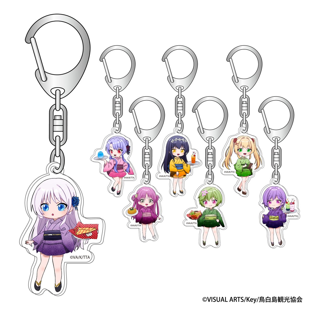 Summer Pockets】Key×KEY COFFEEコラボキーホルダー Summer Pockets