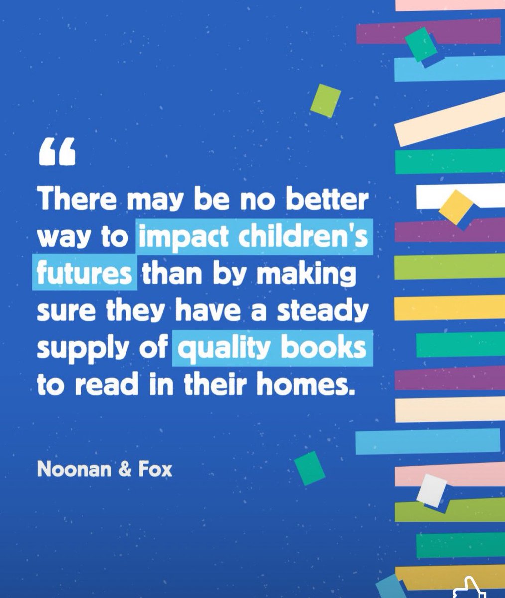 WhiteRabbitBoo1's tweet image. There’s no better way to impact children’s futures than by making sure they have access to quality books at home. 📚✨
Let’s build brighter futures one book at a time.
#ChildrensLiteracy #ReadingMatters #BooksForKids