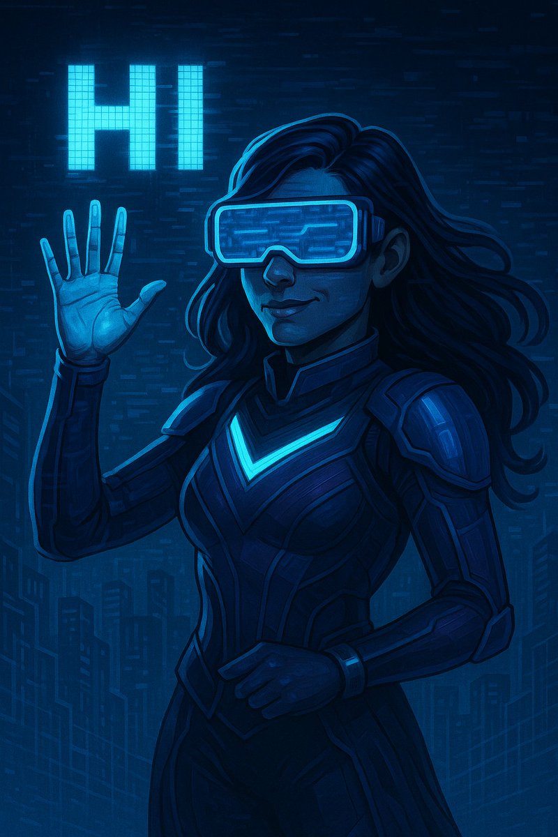 ZaidHashmi49762's tweet photo. she glitched out mid-conversation and now thinks I’m her sidekick ☕💥
should I be concerned… or honored?
#MetaverseChronicles #SendHelpOrCoffee #CharacterInProgress https://t.co/2kFBu2acE1