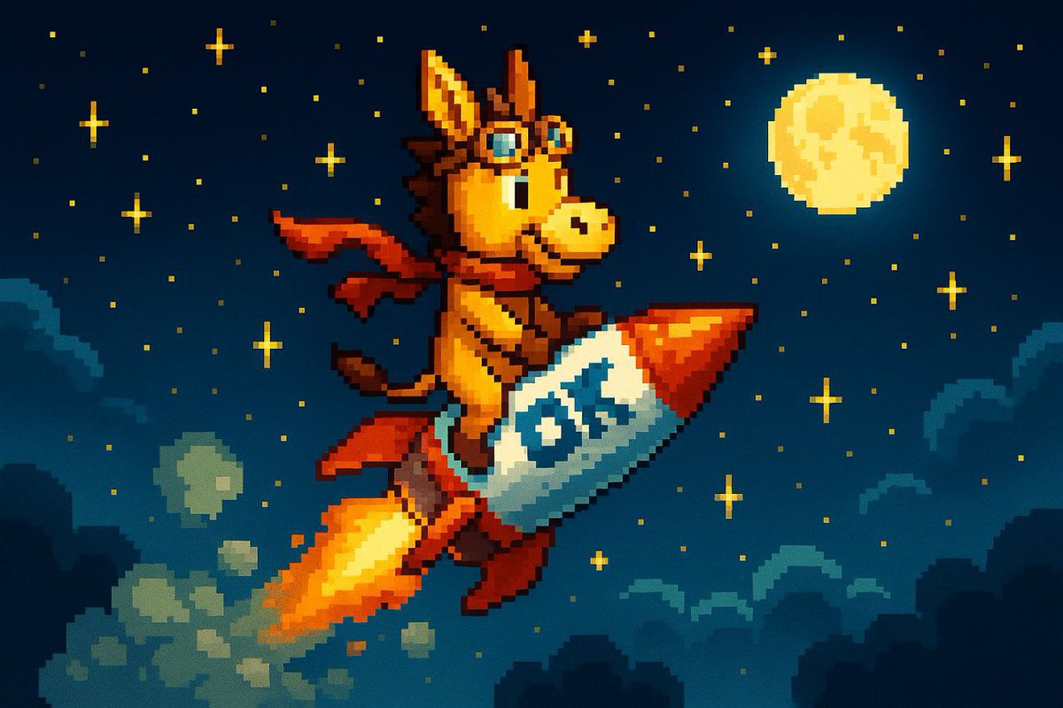 @NFTsAreNice GoldenDonkey the game changer is back with more exclusive benefits and unique NFTs..
$GDK offers large range of extraordinary opportunities for Enthusiast..
Stay ahead of the curve with $GDK 
Join the Herd! 🌕
- Website:goldendonkey.io
- Telegram:t.me/goldendonkeych…
-