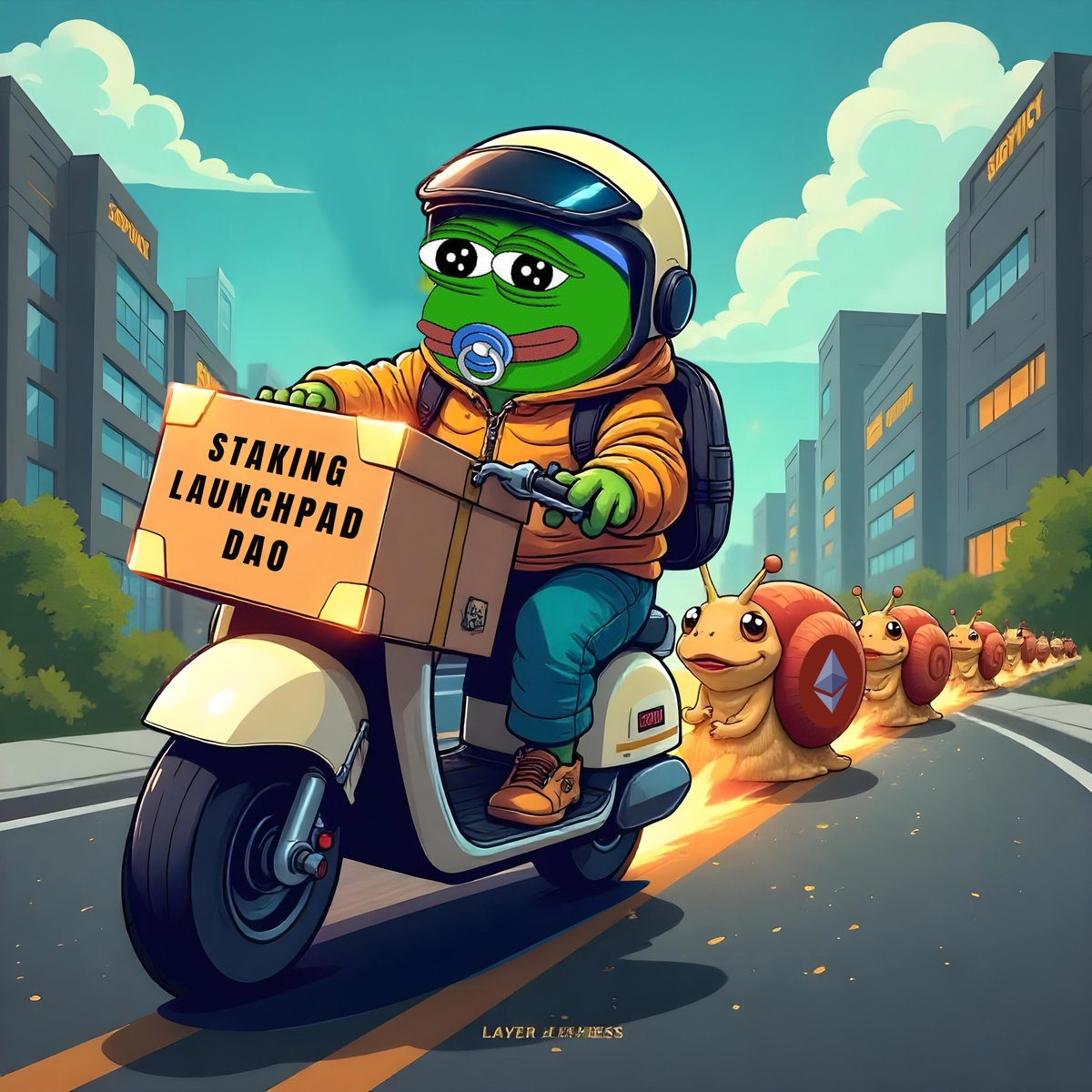 littlepepetoken's tweet image. Your order has arrived: memes, speed, and no tax. 
$LILPEPE's got the whole chain running like clockwork. 🐸📦 
Buy Now: 👉 littlepepe.com 

#LittlePepe #LILPEPE #MemeCoin #Cryptopresale