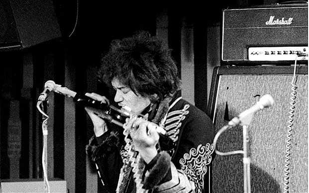 dvesean's tweet image. July 29 1923

The Brit who invented Marshall Amps for Guitar Gods like:

Jimi Hendrix,
E.C. &amp;amp; 
Jimmy Page,

Jim Marshall (B-Day) would be 102.

Jim Marshall 88 d. April 5th 2012.

And now on April 5th every yr, gtrsts globally dedicate 1 min. of feedback,

To Jim Marshall.