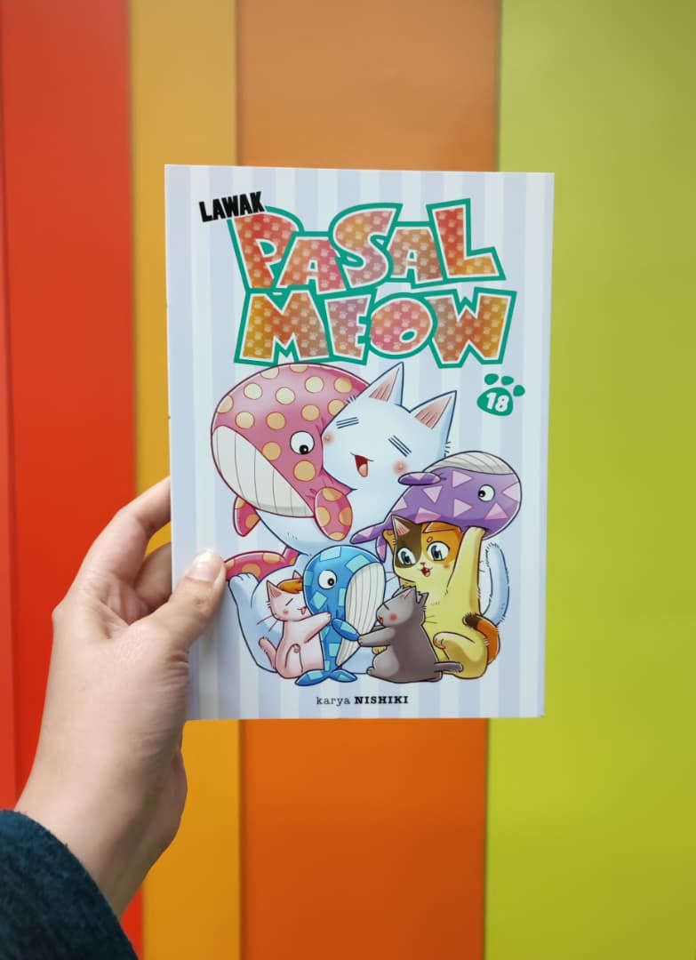 GEMPAK_KGS's tweet image. JUDUL BARU TERBIT GEMPAK STARZ ‼️
📚 Lawak Pasal Meow 18 oleh Nishiki 😻
Comel memang comel tapi pening kepala nak melayan. Bila geng meow beraksi, yang biasa pun jadi luar biasa!
🛍️ shop.gempakstarz.com
🛍️ shopee.com.my/gempakstarz.os
🛍️ vt.tiktok.com/ZS2NjF5as