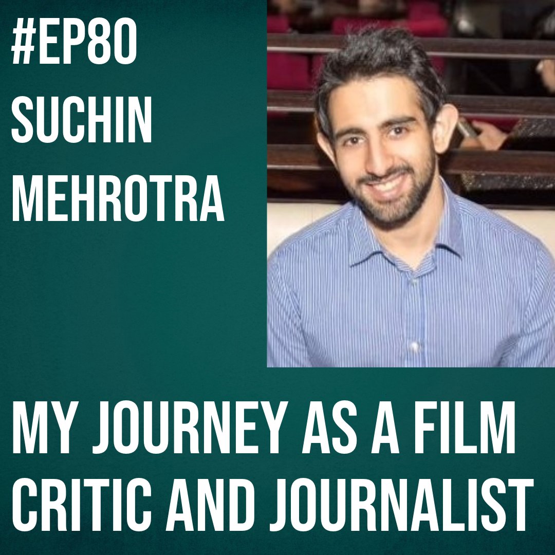 AbhishekShetty_'s tweet photo. On Episode 80 of #LearningStories, I interviewed Suchin Mehrotra (@suchin545). Suchin is a critic and film journalist. You can listen to this episode on Spotify, Apple Podcasts, Youtube or Amazon Music and learn about his journey.
Episode Link - https://t.co/SNAK2aJ6Th https://t.co/WtfreuBQVk