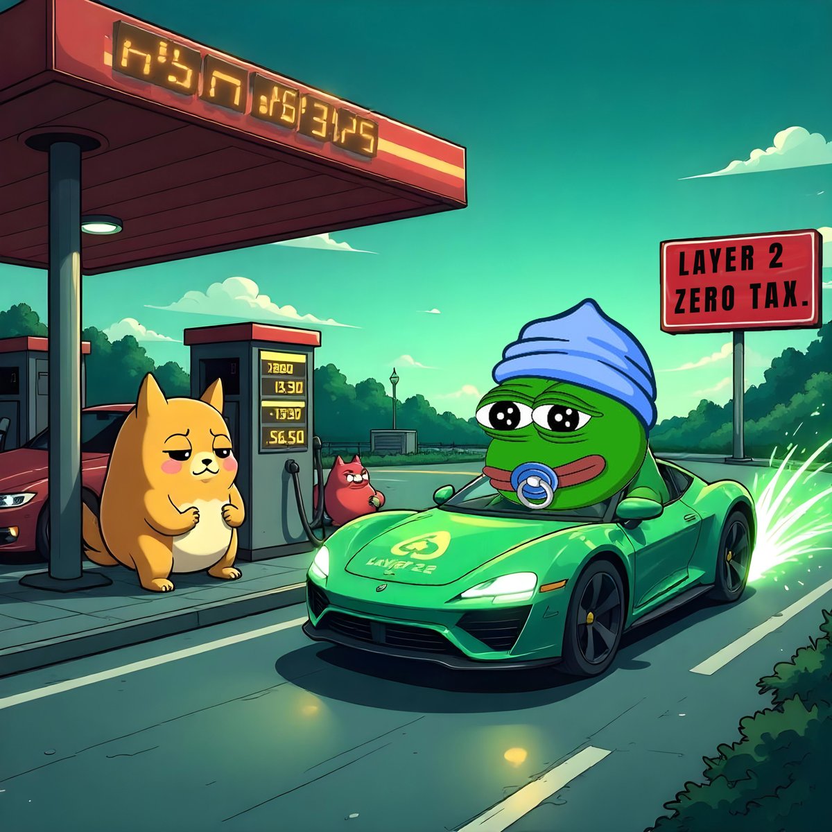 littlepepetoken's tweet image. Gas fees? Not this frog. 
$LILPEPE runs on 0% tax and pure Layer 2 power.⚡🐸 
Buy Now: 👉 littlepepe.com 

#LittlePepe #LILPEPE #MemeCoin #Cryptopresale