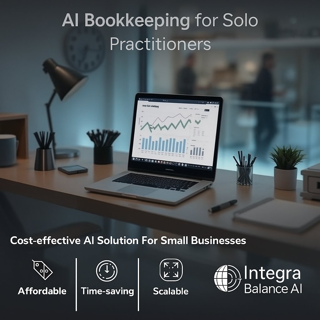 IntegraBalance's tweet image. AI Bookkeeping for Solo Practitioners &amp;amp; Small Businesses
Say goodbye to manual entries and hello to affordable, scalable automation.
Let Integra Balance AI handle the numbers while you grow your business.
👉 integrabalance.ai
#BookkeepingAI #AIforAccountants #SmallBusiness