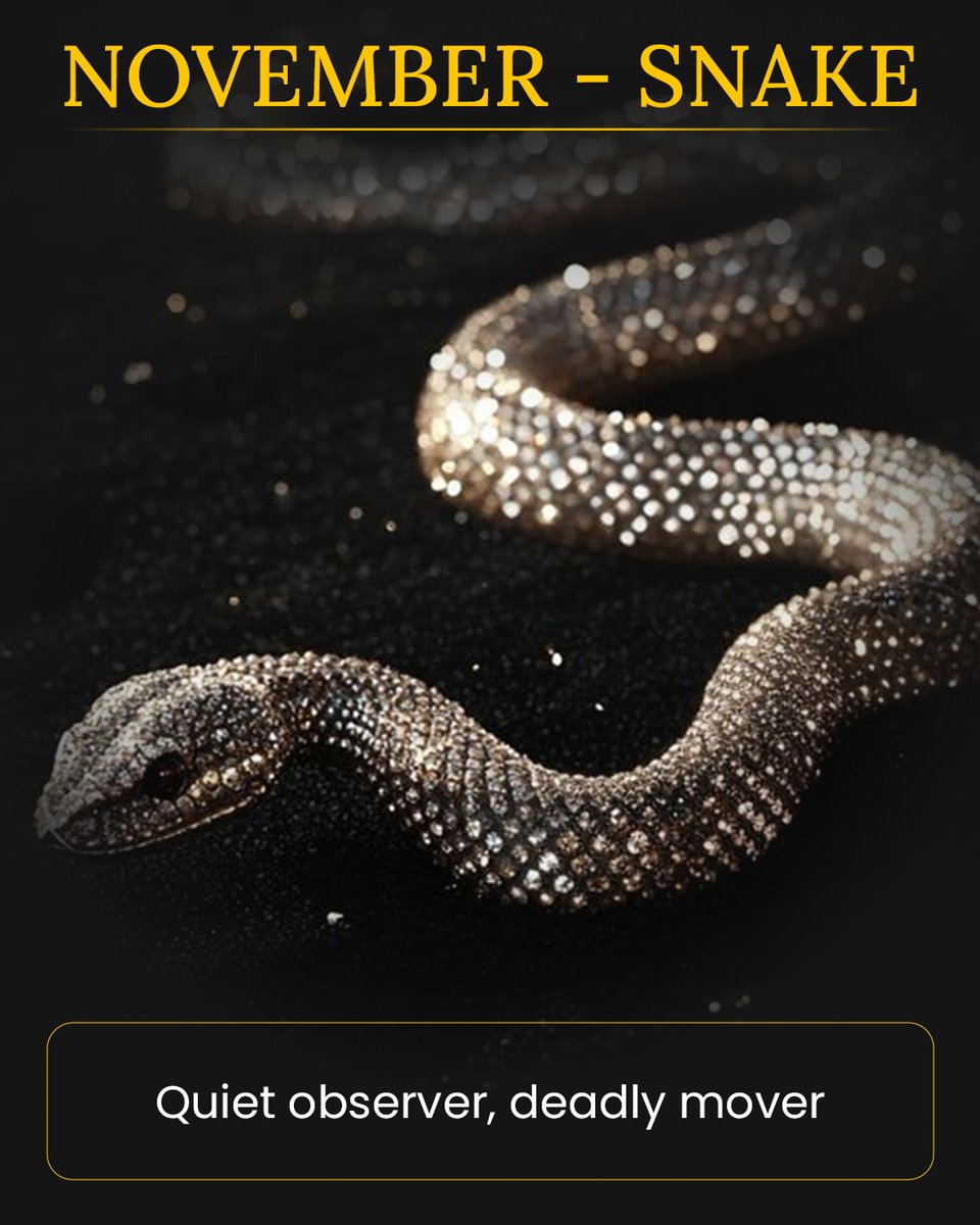 Your Month = Your Animal Spirit!💯
For February, May, August &amp; November.
#spiritanimal #astrotalk #naagdevta